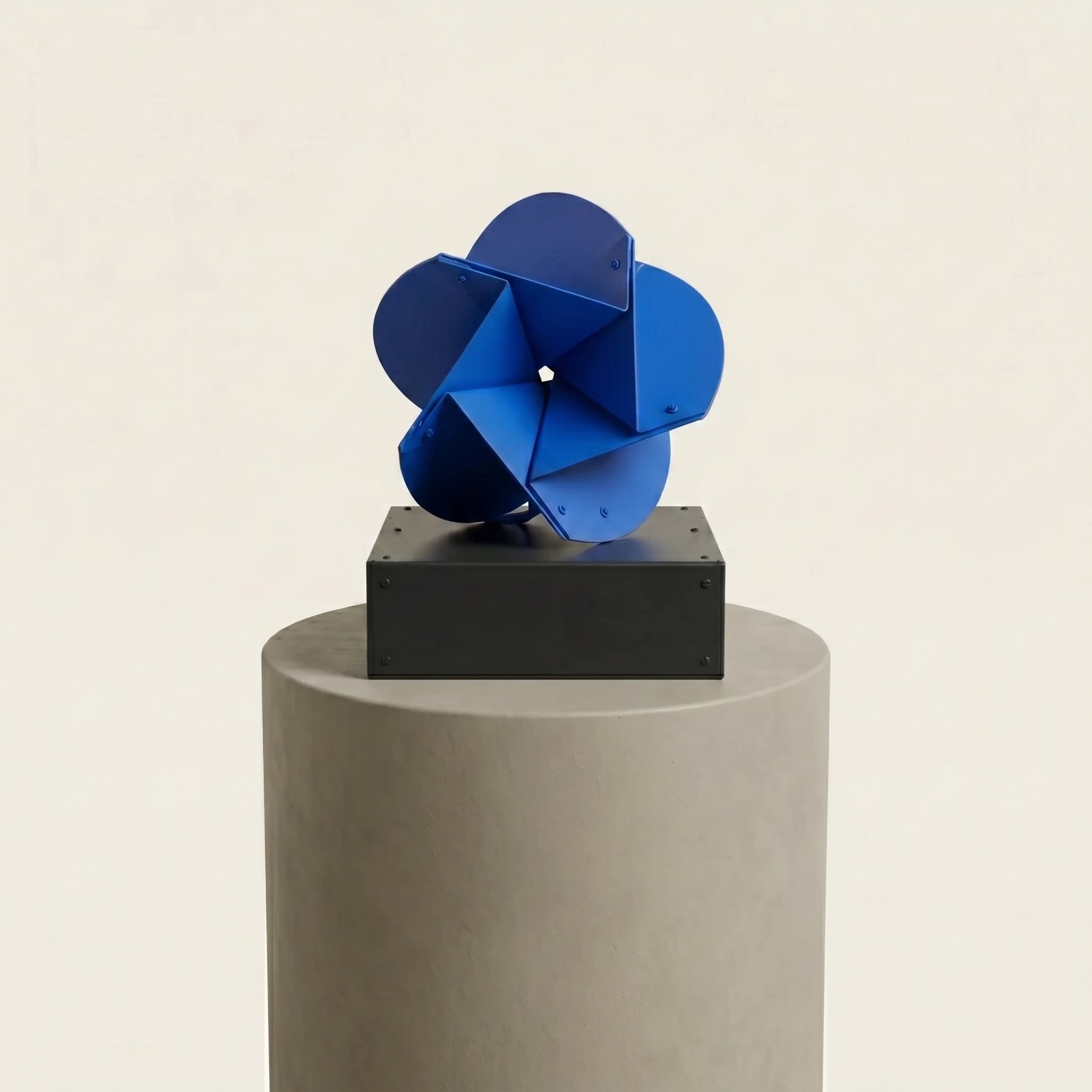 Flor Sanky Azul, 1991 — Edgar Negret
